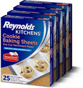 Reynolds Kitchens Cookie Baking Sheets, Pre-Cut Parchment Paper, 100 Sheets by ReynoldsConsumerProducts
