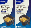 Reynolds Kitchens Air Fryer Liners Disposable, Unbleached Parchment Paper Sheets by ReynoldsConsumerProducts