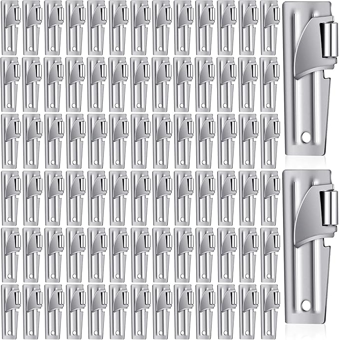 Chumia 80 Pieces P-51 Camping Can Opener Stainless Steel Military Survival Army by Chumia