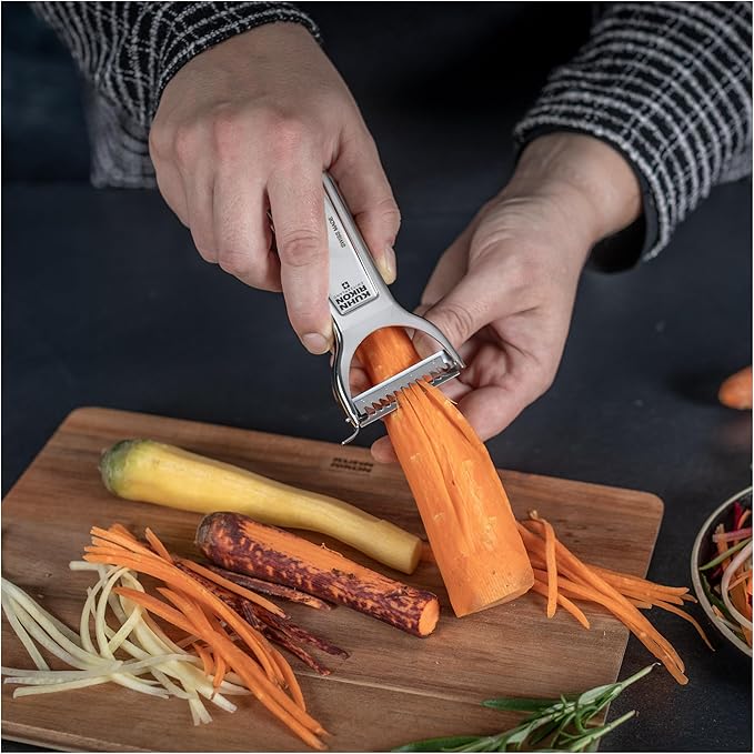Kuhn Rikon "Swiss Metallic" Julienne Cross Peeler - Image 3