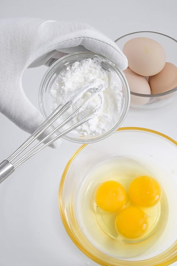 Mini Whisk, Stainless Steel Skinny Small Whisk Egg Beater - Image 2