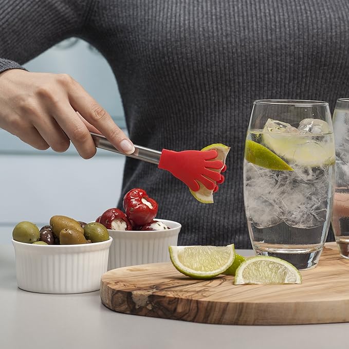 Kitchen Innovations J130DISP 7" Silicone Handy Tong - Image 9
