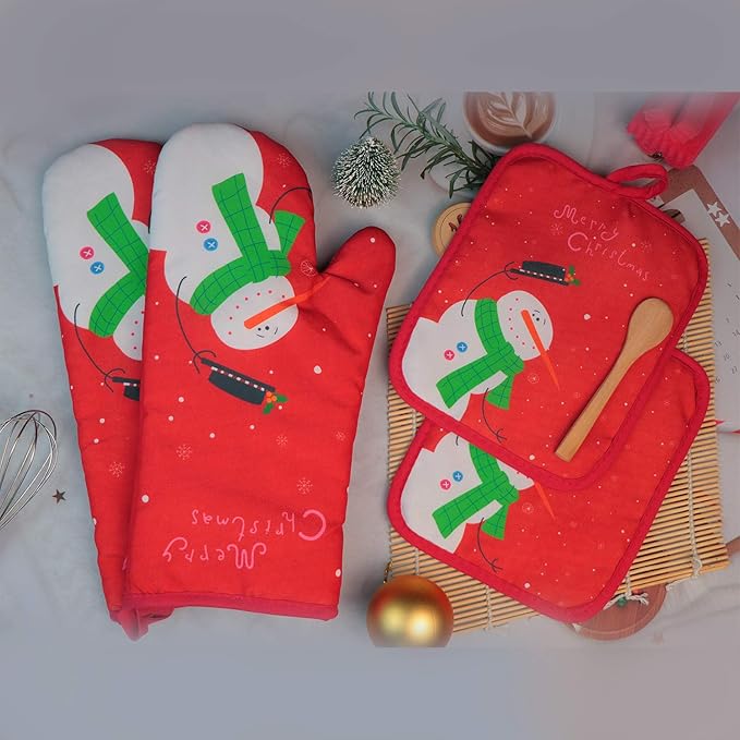 Oven Mitts and Potholders BBQ Gloves-Oven Mitts and Pot Holders - Image 6
