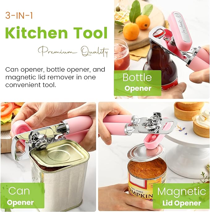 Spring Chef Stainless Steel Can Opener - Image 4