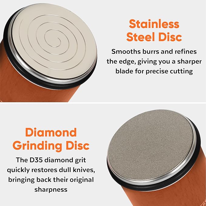Rolling Knife Sharpener Kit – Diamond Roller Knife Sharpener - Image 2