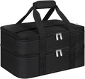 Double Insulated Casserole Carrier, Portable Casserole Carrier by MIAOJIE