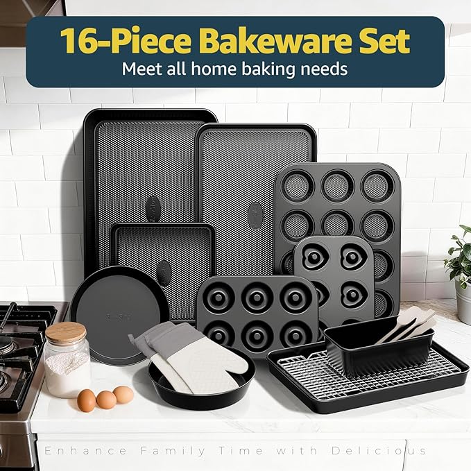 16-Piece Nonstick Bakeware Set - Image 3