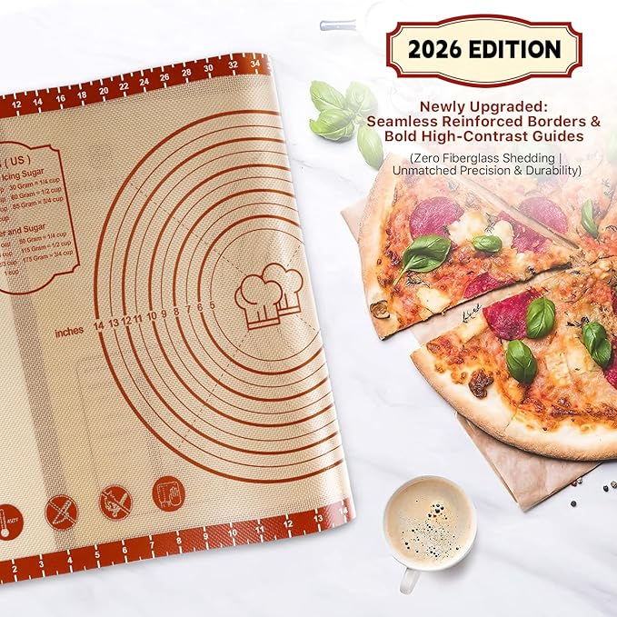 26x16 Inch Extra Thick Silicone Baking Mat - Image 2