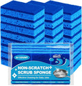 HOMEXCEL Sponges Kitchen 24pcs, Non-Scratch Scrub Dish Sponge Safe on Non-Stick by HOMEXCEL