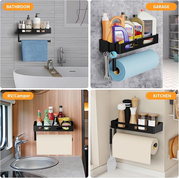 Paper Towel Holder Wall Mount for Kitchen, Paper Towel Holder - Image 3
