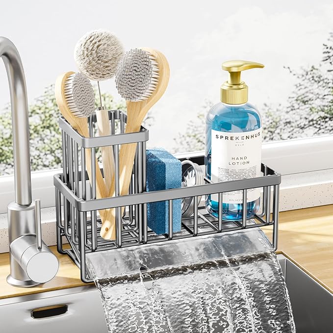 Kitsure Sponge Holder for Kitchen Sink by Kitsure