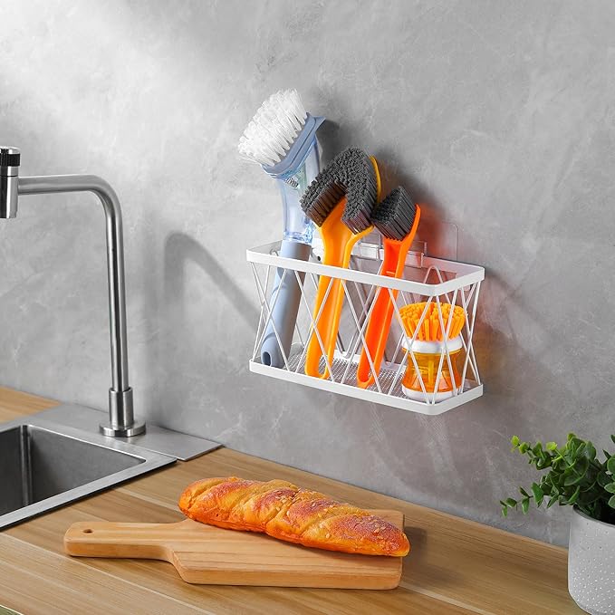 YIGII 3 Pack Adhesive Cabinet Door Organizer - Image 7