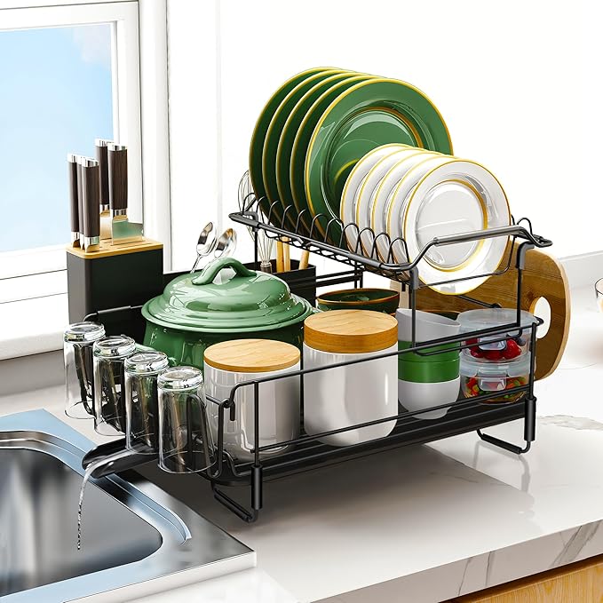 Runnatal 2-Tier Dish Drying Rack by Runnatal