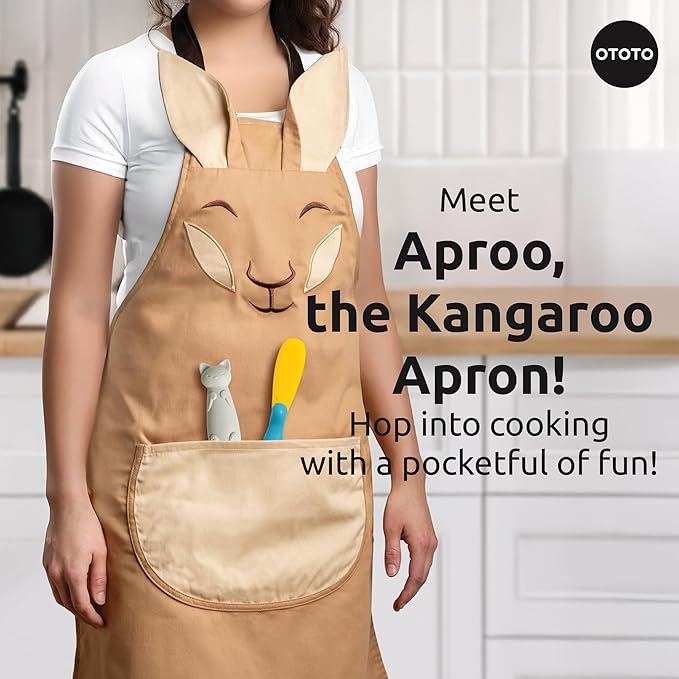 OTOTO Aproo Cooking Apron – Cute Kitchen Apron - Image 2