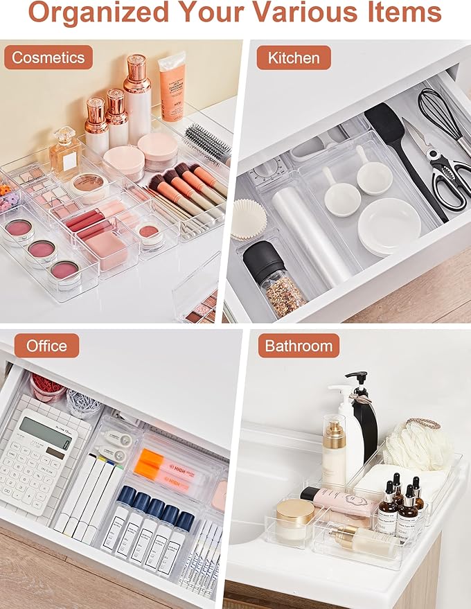 SMARTAKE 20-Piece Drawer Organizer - Image 6