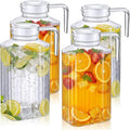 Panitay 4 Pcs 51 Ounces Plastic Pitcher by Panitay