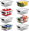 8 Pack Wire Storage Baskets for Organizing by VITEVER