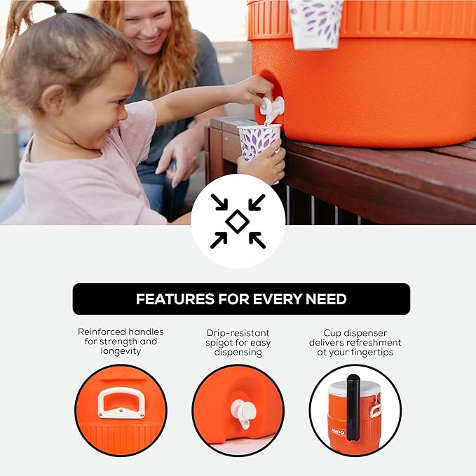 Igloo Sports Cooler | Insulated Beverage Dispenser - Image 4
