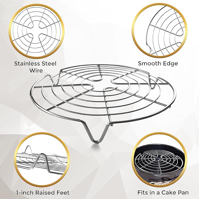 KITCHENATICS Round Cooling Racks - Image 4