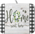 Giwawa Home Sweet Home Dish Drying Mat 16x18 Inch Spring Summer Green Leaf by Giwawa