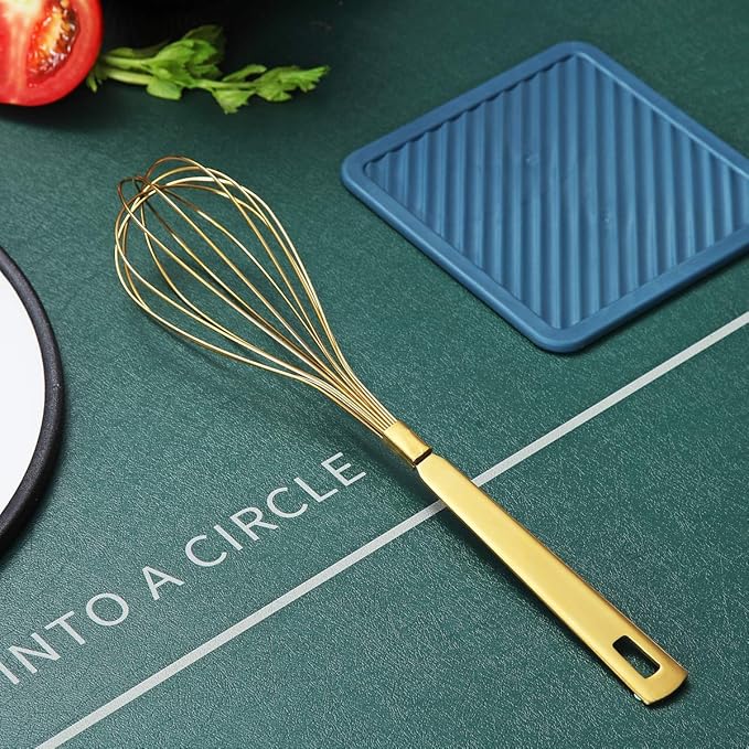 Gold Whisk, Berglander Whisk For Cooking - Image 2