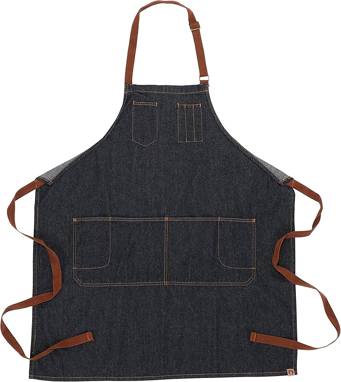 Chef Works Unisex Memphis Bib Apron - Image 6