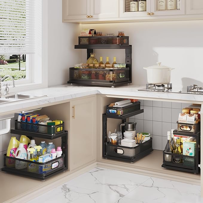 2 Pack Under Sink Organizer - Image 8