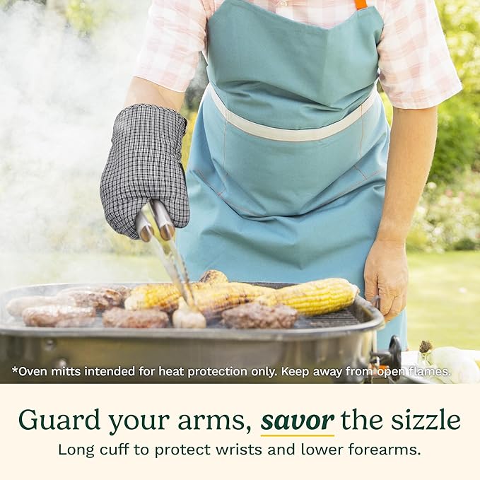Cuisinart Heritage Kitchen Oven Mitts – Heat-Resistant Kitchen Mitts - Image 4