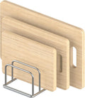 KORRTFID Cutting Board Organizer Stand Holder, 304 Stainless Steel Chopping by KORRTFID