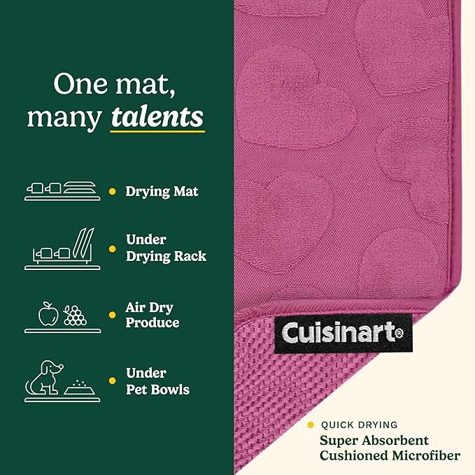 Cuisinart Dish Drying Mats for Kitchen Counter - Image 3