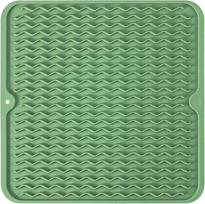 Silicone Dish Drying Mat for Multiple Usage, Easy clean, Eco-friendly, by MODENGKONGJIAN