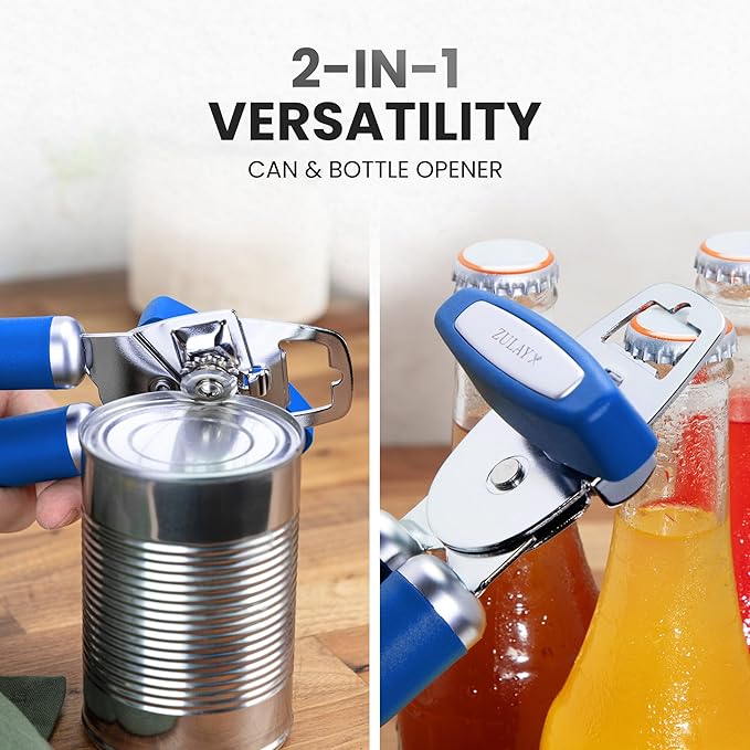 Zulay Kitchen Heavy Duty Stainless Steel Can Opener Manual - Image 7