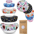5-Size Reusable Beeswax Bowl Covers by Revahope