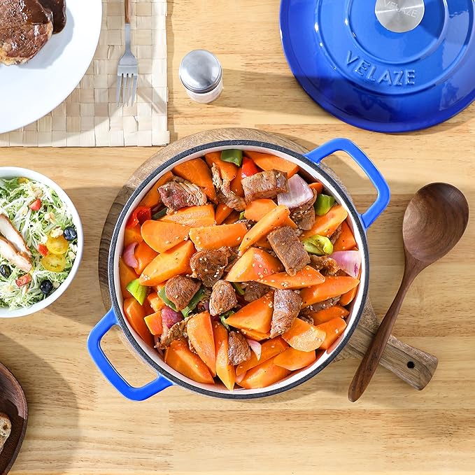 Velaze 6 QT Enameled Dutch Oven Pot - Image 8