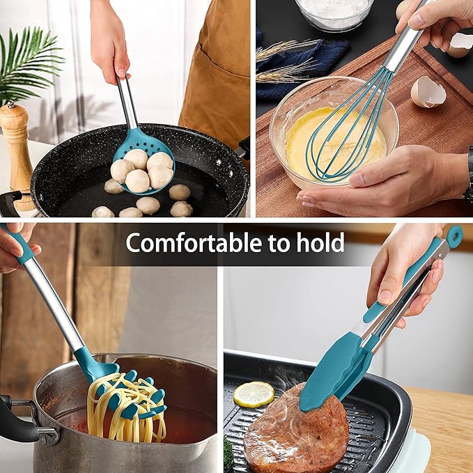 LIANYU 15-Piece Kitchen Cooking Utensils Set - Image 4