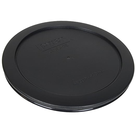 Pyrex 7201-PC 4-Cup Black Food Storage Replacement Lid - Image 3