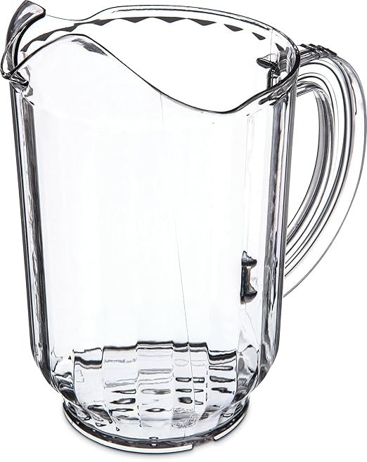 Carlisle FoodService Products 554607 Restaurant-Style SAN Plastic Pitcher by CarlisleFoodServiceProducts