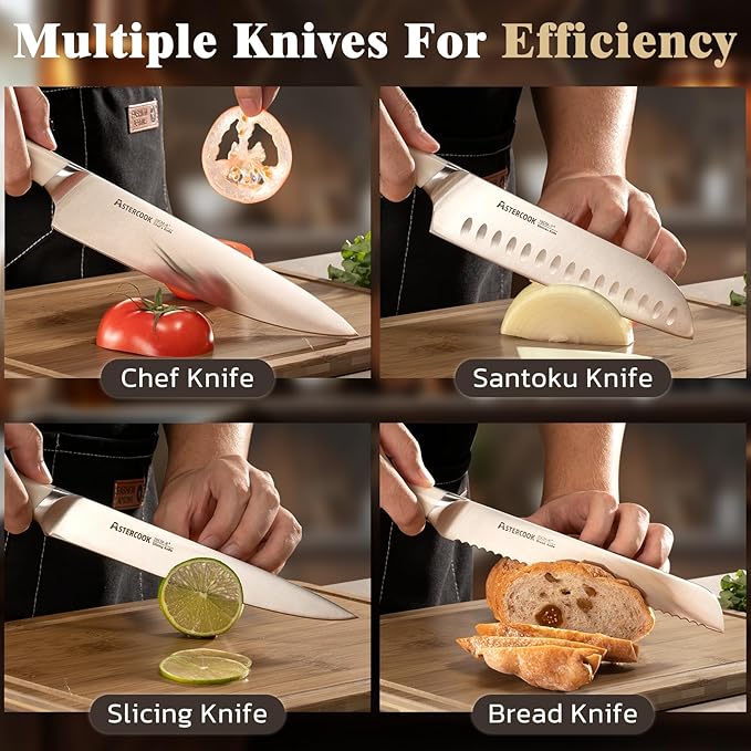 Astercook Knife Set Kitchen - Image 7