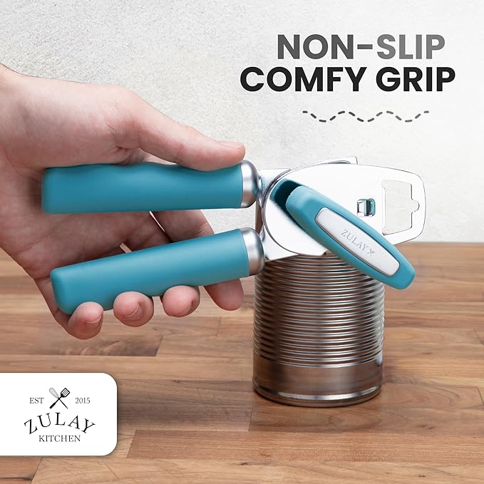Zulay Kitchen Heavy Duty Stainless Steel Can Opener Manual - Image 5