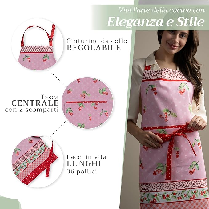 Maison d' Hermine 100% Cotton Apron - Image 5