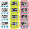 ZILLEEN 12 Pack Kitchen Timers for Cooking Digital Classroom Timers for Kids by ZILLEEN