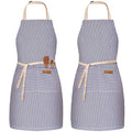BeLuyi 2 Pack Adjustable Bib Apron by BELUYI
