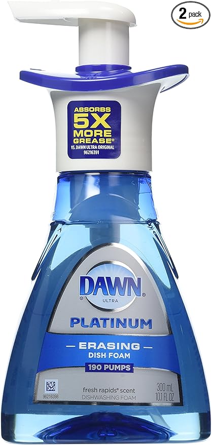 Dawn Platinum Dishfoam 10.1oz (Pack of 2)