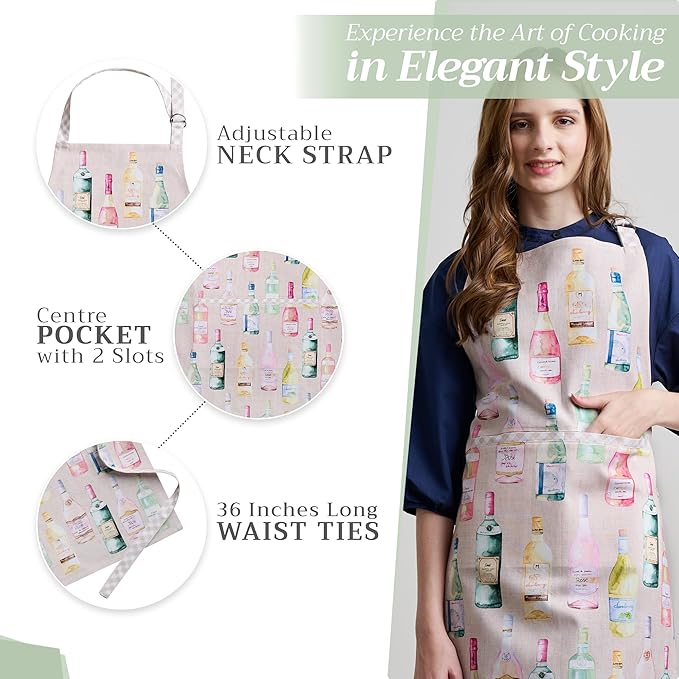 Maison d' Hermine 100% Cotton Apron - Image 5