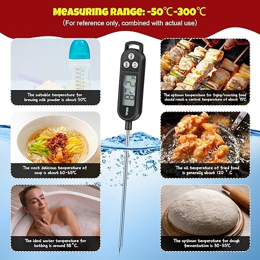 Copkim 3 Pcs Instant Read Meat Thermometer - Image 5
