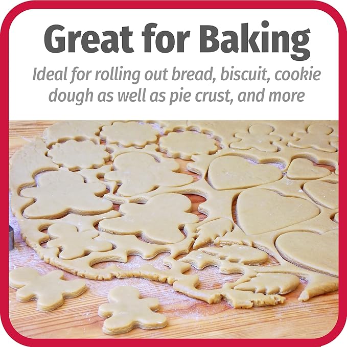 GoodCook Classic Wooden Rolling Pin - Image 4