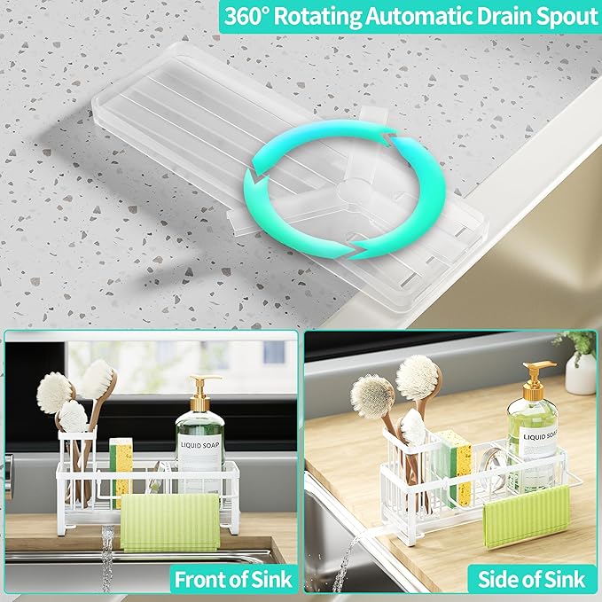 HapiRm Sponge Holder for Kitchen Sink - Image 2
