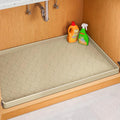 Jin&Bao Waterproof Under Sink Mat 31" x 19", Thick Silicone Mat Cabinet by Jin%26Bao