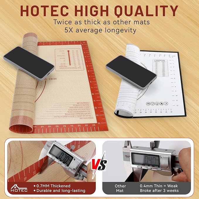 HOTEC Silicone Baking Mat - Image 3