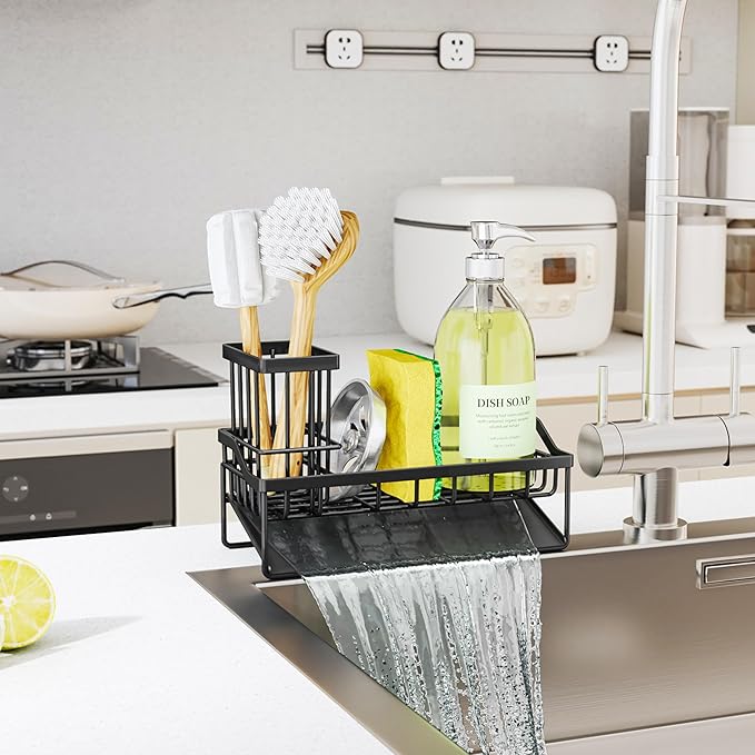 SWTYMIKI Sink Caddy Sponge Holder - Image 2